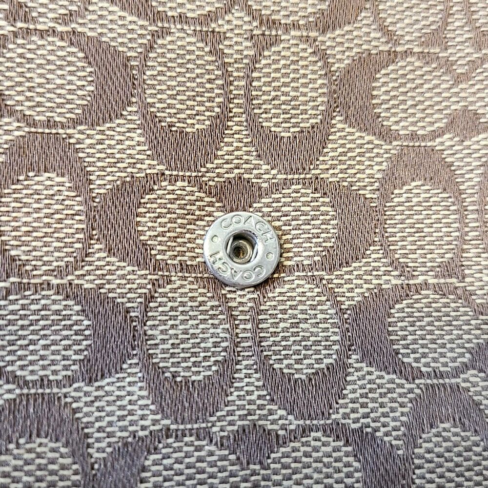 Coach - Set Of Two Signature Monogram Canvas & Le… - image 6